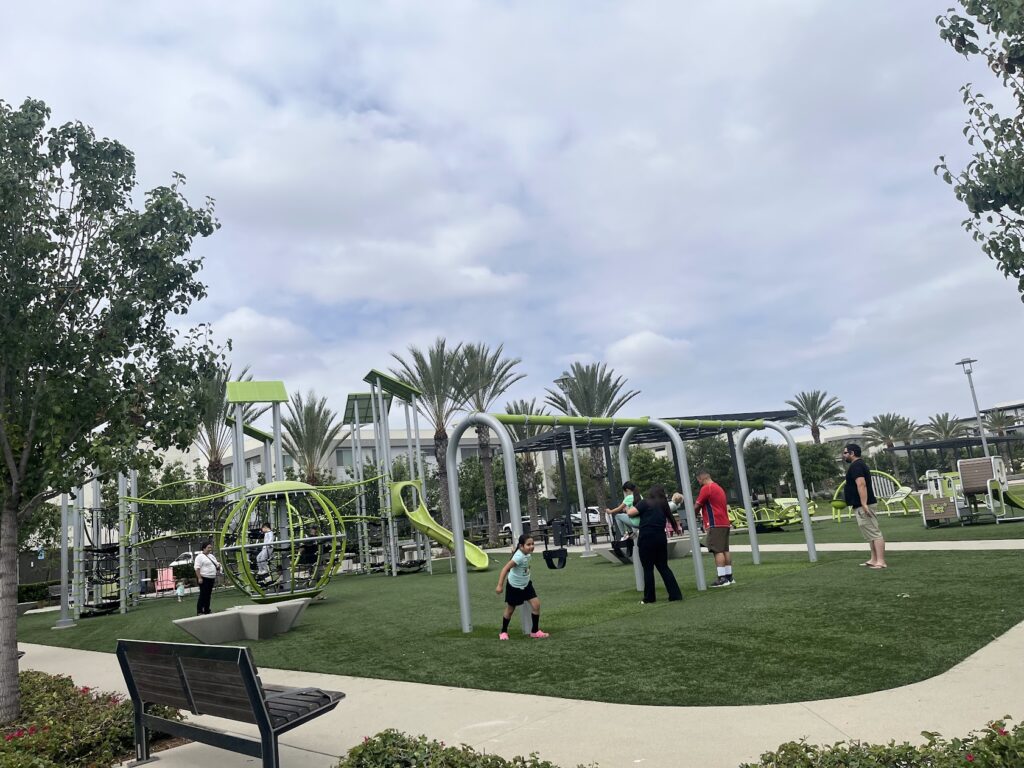 Aloe Greens Park Playground Review  Anaheim, CA (From a Local OC Toddler  Mom) | Diapers To Destinations