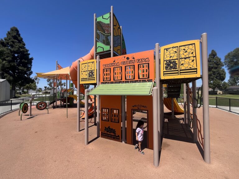 Magnolia Park Playground Review – Anaheim, CA (From a Local OC Toddler Mom)