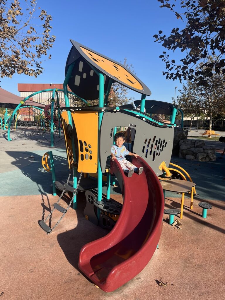 Ponderosa Park Playground Review – Anaheim, CA (From a Local OC Toddler Mom)